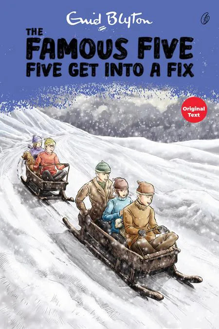 Five Get Into a Fix the Famous Five (Book 17)