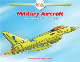 Military aircraft Colouring Book
