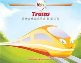 Trains Colouring Book